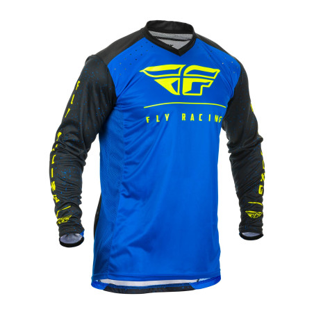 FLY RACING Lite Jersey - blue/black/hi-vis yellow