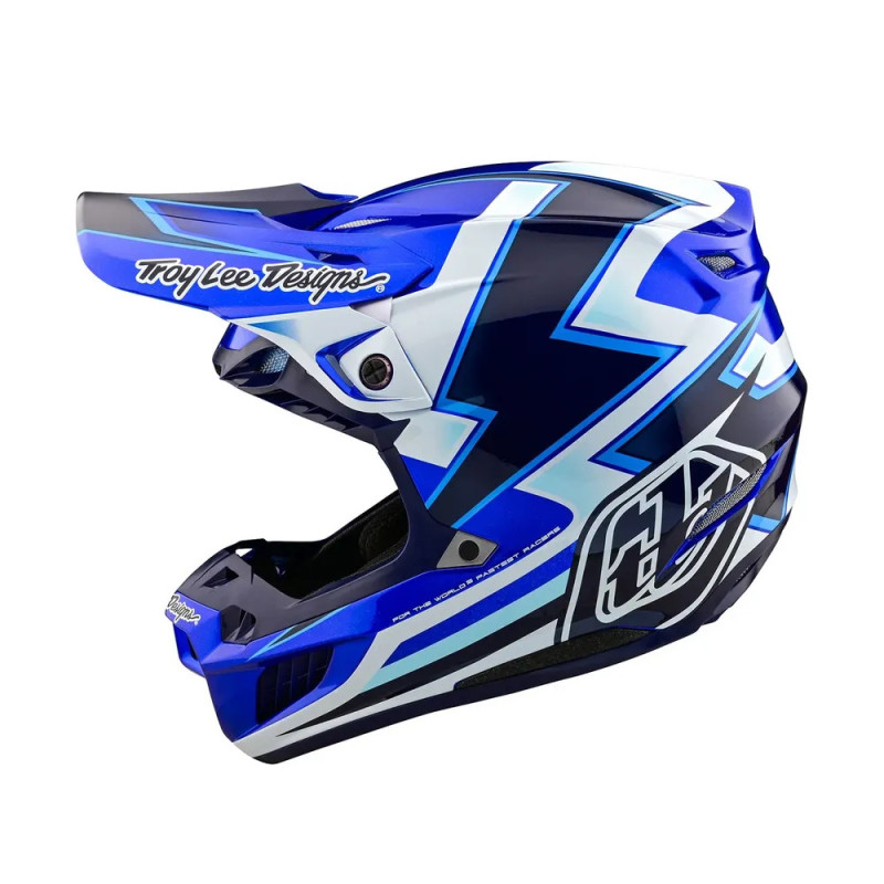 TROY LEE DESIGNS SE5 ECE Composite Ever Helmet - blue