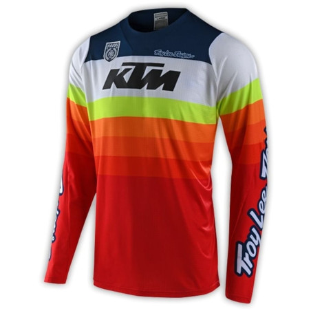 TROY LEE DESIGNS SE Pro Ktm Mirage Jersey - Weiß/Rot