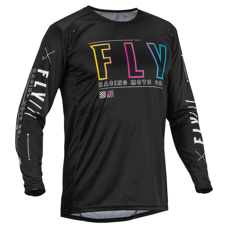 Maillot FLY RACING Lite S.E. Avenge - noir Sunset