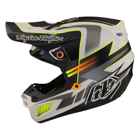 TROY LEE DESIGNS SE5 ECE Composite MIPS Helm - Saber Nebelgrau