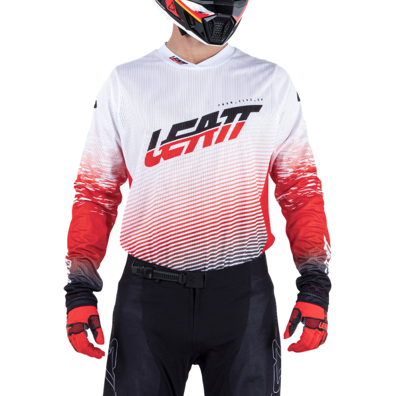 LEATT Moto 4.5 X-Flow 2026 Jersey - red LEATT Moto 4.5 X-Flow 2026 Jersey - red