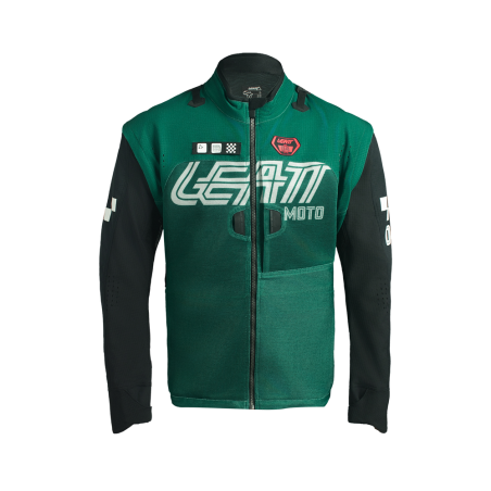LEATT Moto 4.5 Enduro X-Flow Jacke - Speed Jadegrün