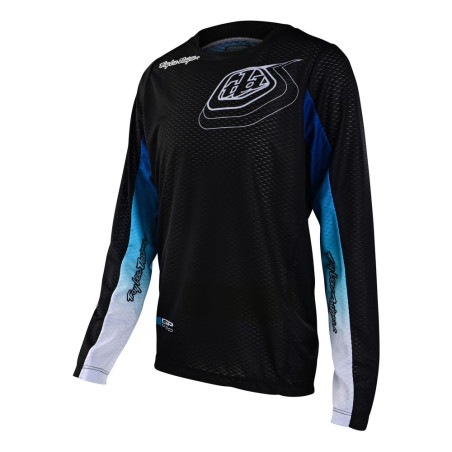 Camiseta infantil TROY LEE DESIGNS GP Pro Air - Richter negro/azul