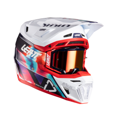 LEATT Moto 8.5 2026 Helmet - royal blue/red