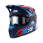 LEATT Moto 8.5 Helmet - blue/red