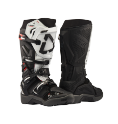 Bottes LEATT Moto 5.5 FlexLock Enduro Evo - noir/blanc