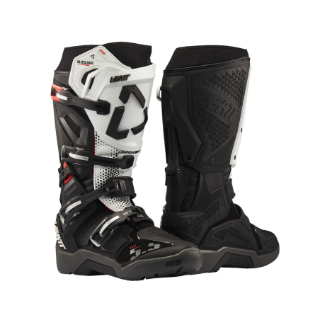 LEATT Moto 5.5 FlexLock Enduro Evo Boots - black/white