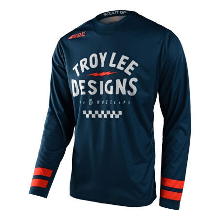 TROY LEE DESIGNS Scout GP Jersey - Ride ON Schieferblau