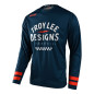 Maillot TROY LEE DESIGNS Scout GP - Ride ON bleu ardoise