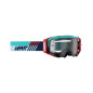 LEATT Velocity 5.5 Crossbrille - Aqua Hellgrau 58%
