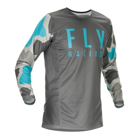 FLY RACING Kinetic K221 Jersey - grey/blue