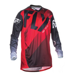 Camiseta FLY RACING Lite - rojo/negro/blanco