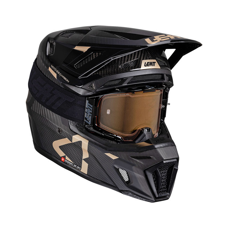 Casque LEATT Moto 9.5 - noir