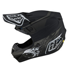 TROY LEE DESIGNS SE4 Polyacrylite Kids Helmet - Skooly black