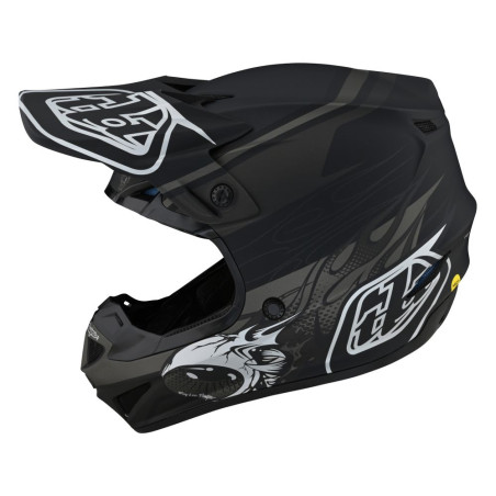 Casco infantil TROY LEE DESIGNS SE4 Polyacrylite - Skooly negro