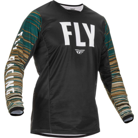 FLY RACING Kinetic Wave Jersey - black/rum