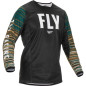Maillot FLY RACING Kinetic Wave - noir/rhum