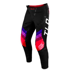 Pantalón TROY LEE DESIGNS SE Ultra Reverb - negro/rojo flúor