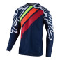 Maillot TROY LEE DESIGNS SE Pro Air Seca 2.0 - bleu marine/orange Maillot TROY LEE DESIGNS SE Pro Air Seca 2.0 - bleu marine/orange