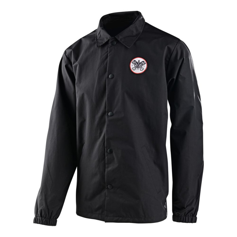 TROY LEE DESIGNS Pistonbone Windbreaker Jersey - Schwarz