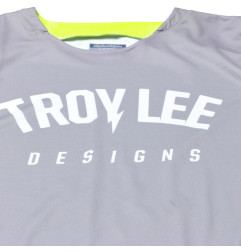 Maillot TROY LEE DESIGNS GP Pro - Boltz argent/vert fluo