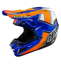 Casque TROY LEE DESIGNS SE5 ECE Composite Efix - bleu