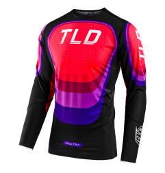 TROY LEE DESIGNS SE Ultra Jersey - Reverb Schwarz/Neonrot