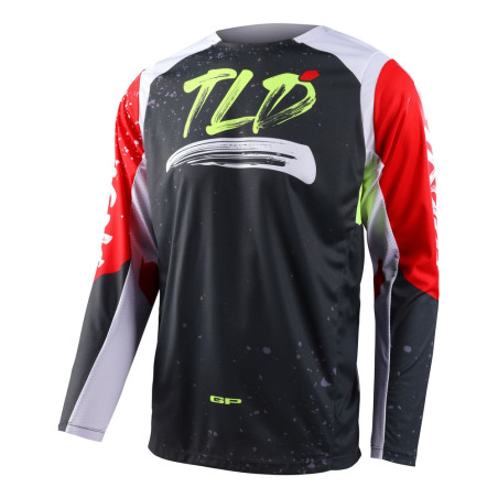 TROY LEE DESIGNS GP Pro Jersey - Partical black/glow red