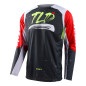 TROY LEE DESIGNS GP Pro Jersey - Partical Schwarz/Neonrot