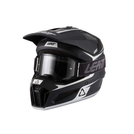 LEATT Moto 3.5 Kinder-Helm - Schwarz