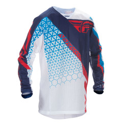 FLY RACING Mesh Jersey - Rot/Weiß/Blau