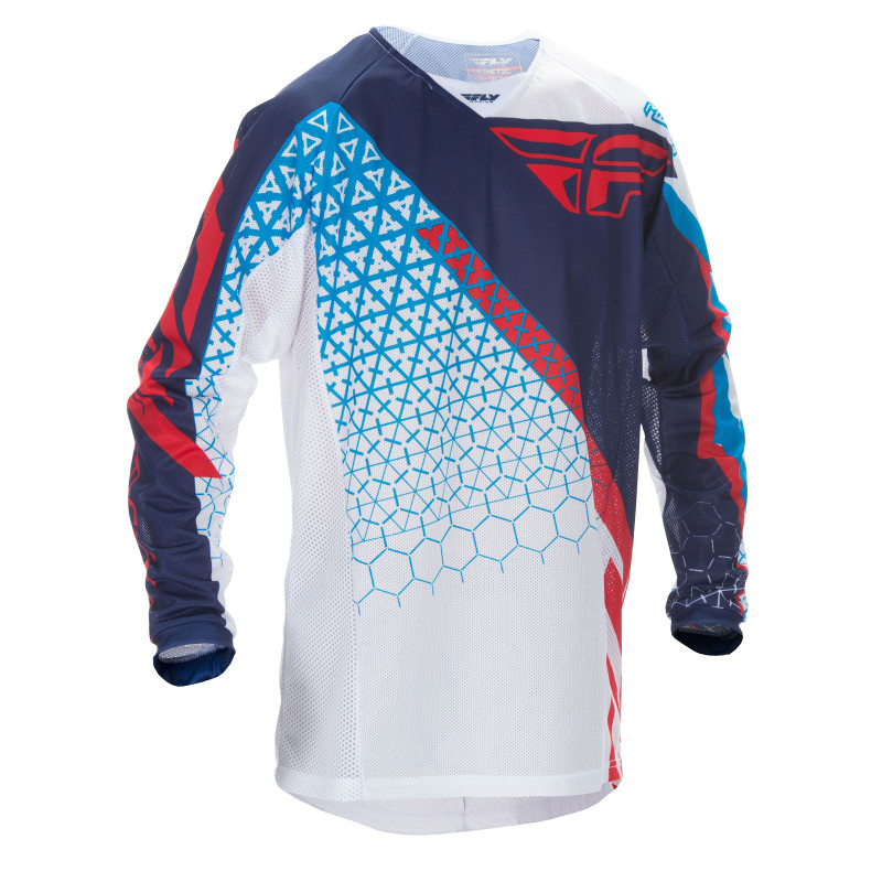 FLY RACING Mesh Jersey - red/white/blue