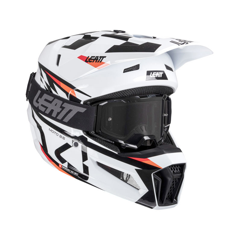 LEATT Moto 3.5 2025 Helmet - white
