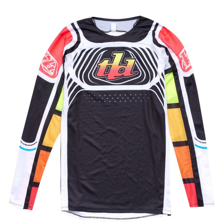 Maillot enfant TROY LEE DESIGNS GP Pro - Wavez noir/multicolore
