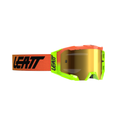 Gafas LEATT Velocity 5.5 Iriz - Citrus - Lente Specchiata Bronzo UC 68%