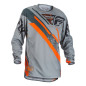 Camiseta FLY RACING Evo - gris/naranja/negro Camiseta FLY RACING Evo - gris/naranja/negro