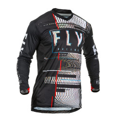 FLY RACING Lite Glitch Jersey - black/red/blue