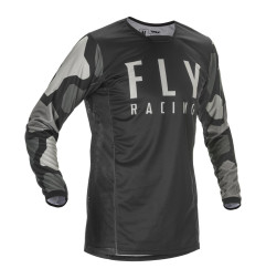 Maillot enfant FLY RACING Kinetic K221 - noir/gris