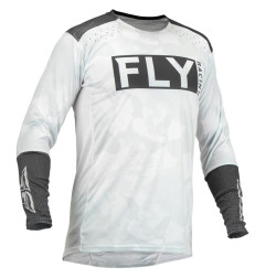 Camiseta FLY RACING Lite L.E. Stealth - blanco/gris