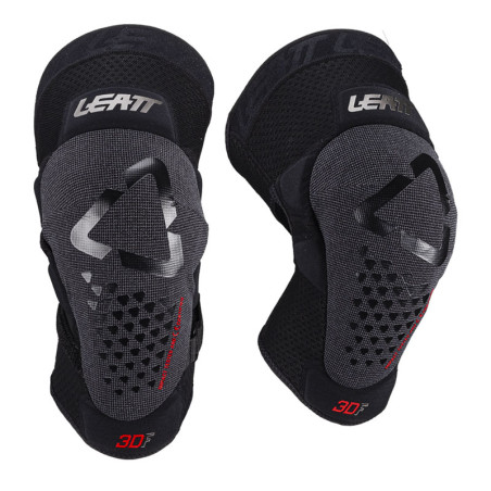 LEATT 3DF 5.0 Evo Knieschützer - Schwarz