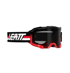 LEATT Velocity 4.5 Crossbrille - Rot - Hellgrau Lens 58%