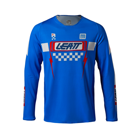 LEATT Moto 4.5 Lite Jersey - Speed Blau