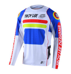 Camiseta TROY LEE DESIGNS SE Pro - Drop IN blanco