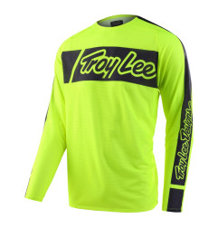 Maillot TROY LEE DESIGNS SE Pro Air - Vox jaune fluo
