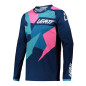 Camiseta LEATT Moto 4.5 Lite - azul/rosa