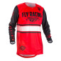Camiseta FLY RACING Kinetic Era - rojo/negro