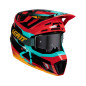 Casque LEATT Moto 7.5 2025 - rouge