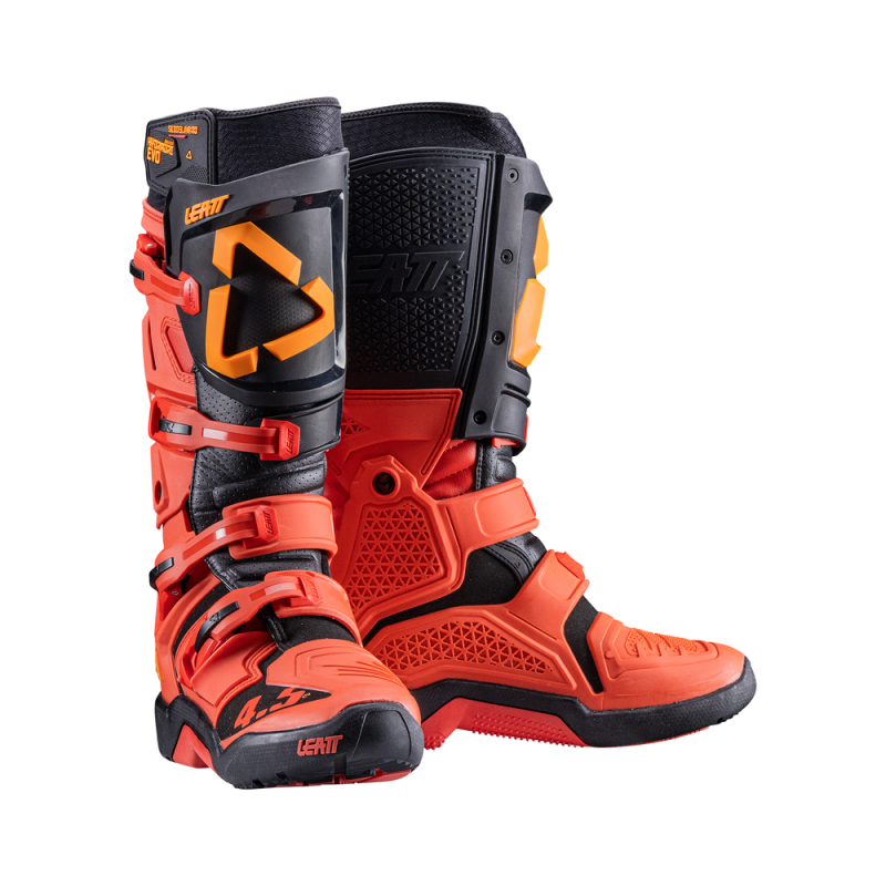 Botas LEATT Moto 4.5 HydraDri - Burn rojo