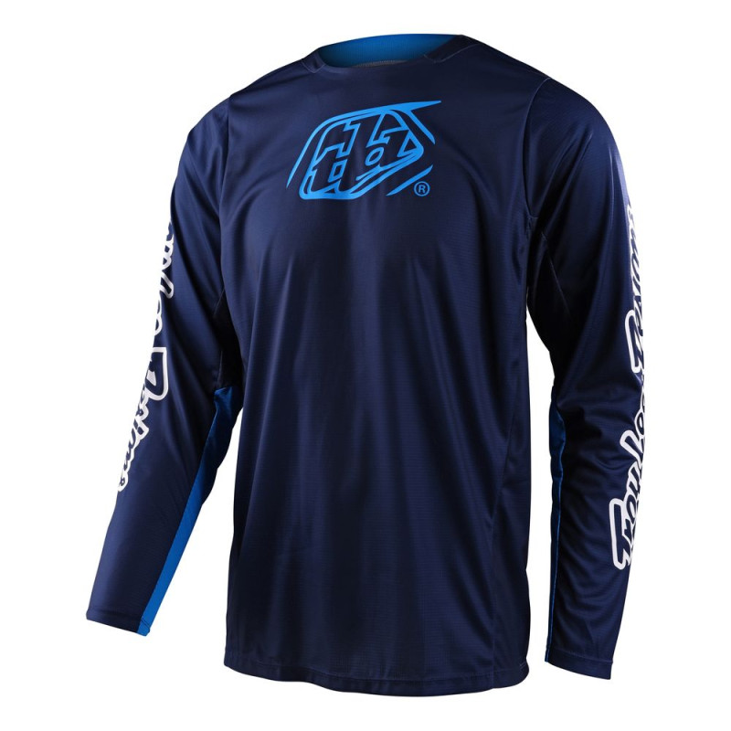 TROY LEE DESIGNS GP Pro Jersey - Icon Marineblau/Pro Blau TROY LEE DESIGNS GP Pro Jersey - Icon Marineblau/Pro Blau